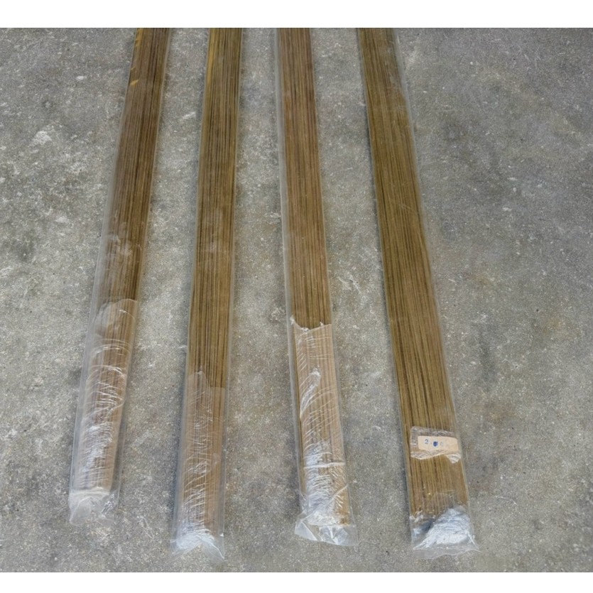 ลวดเชื่อมเเก๊สทองเหลือง เเบ่งขาย ขนาด 1.6, 2.0, 2.6, 3.2 mm ยาว 1 เมตร  ใช้เชื่อมงานอเนกค์ประสงค์