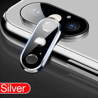 กระจกเลนส์กล้อง เหมาะสําหรับ iPhone Xs Max, Xs, XR, รวมทุกอย่าง, เคสป้องกันแหวนดึงโลหะ, กระจกกันรอยหน้าจอ, iPhone X, Xs, Xsmax เคสป้องกันเลนส์