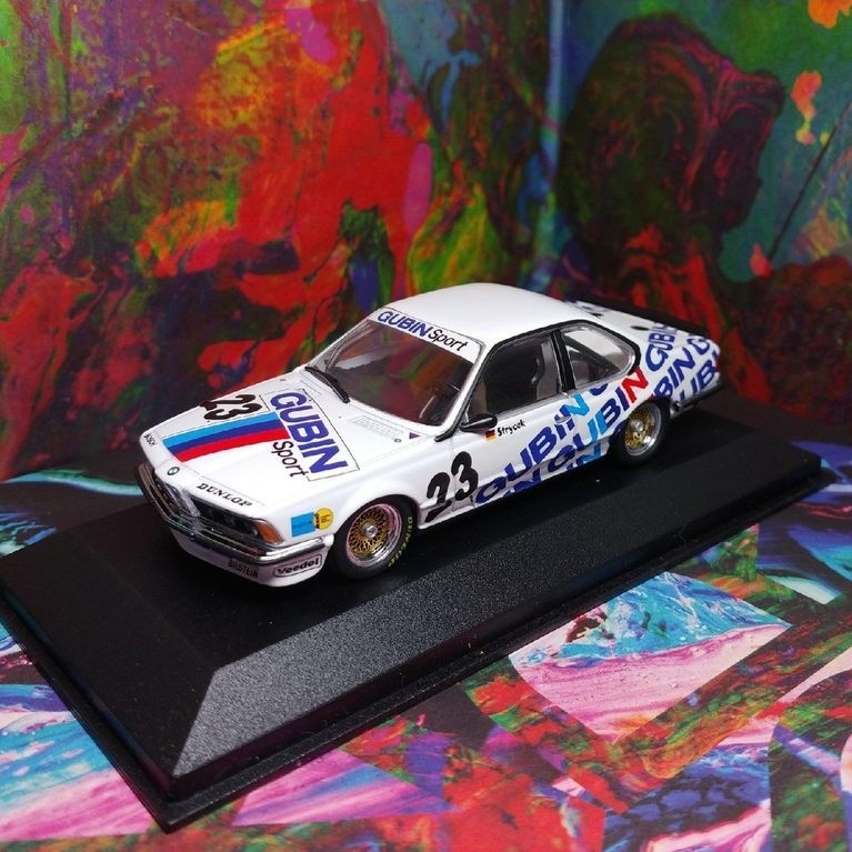 DTM Champion Mini Cut BMW 635 CSi เยอรมัน RV Master Race 1984 ปี Rider Champion 1/43 Minichamps BMW 