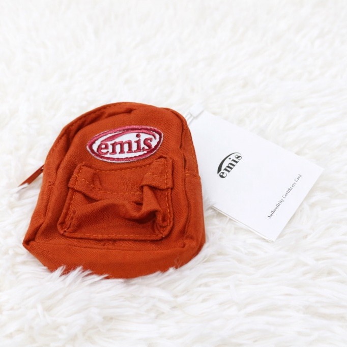 พร้อมส่ง📌 กระเป๋า Emis mini ห้อยกระเป๋า เข็มขัด สีส้มอิฐ