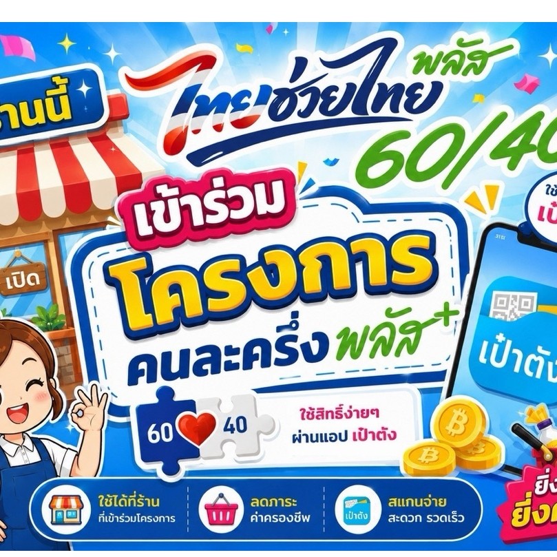 ป้ายเคลือบ กันน้ำ Size A5(ครึ่งA4) ร้านนี้เข้าร่วมโครงการ คนละครี่งพลัส ไทยช่วยไทย ราคาถูก Shopee Lazada