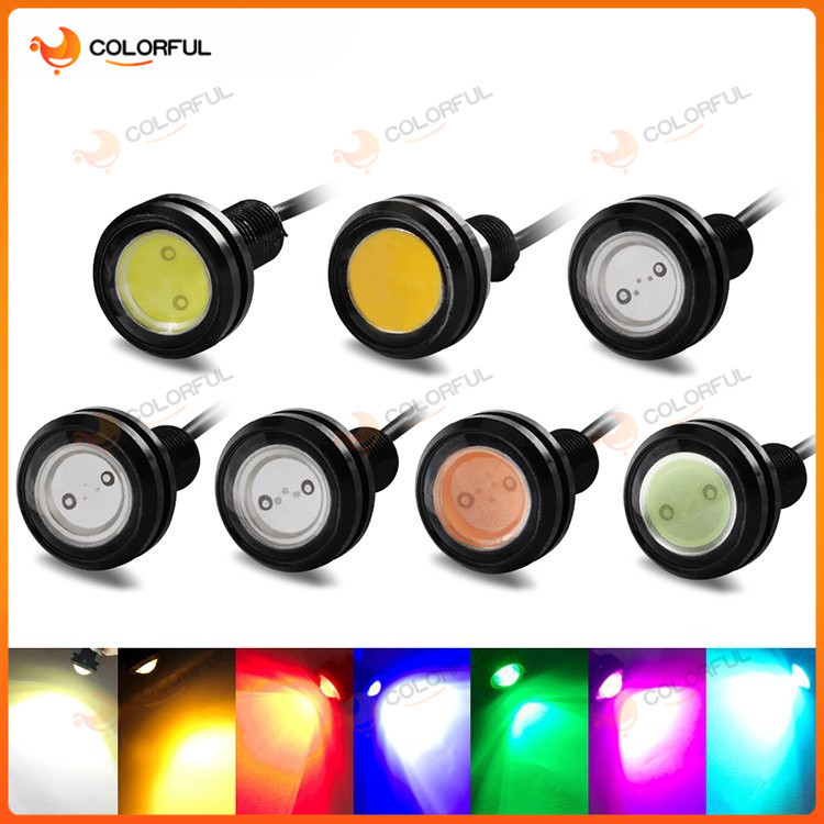 ไฟเลี้ยว LED ทรงตาแมว ขนาด 23 มม. เหมาะสำหรับไฟหน้ามอเตอร์ไซค์ ไฟเลี้ยวแต่ง และอุปกรณ์เสริมสำหรับมอเตอร์ไซค์