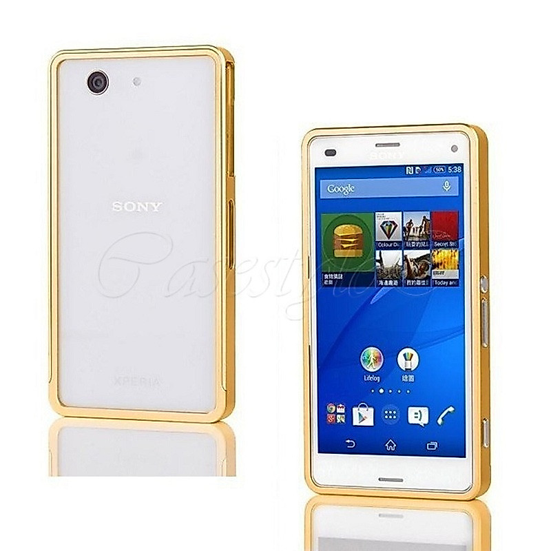 รายการกันชน Sony Z3 Mini / Z3 Compact Mini D5803 D5833 Sony Z3 Compact Mini Casing Iron Bumper Trim