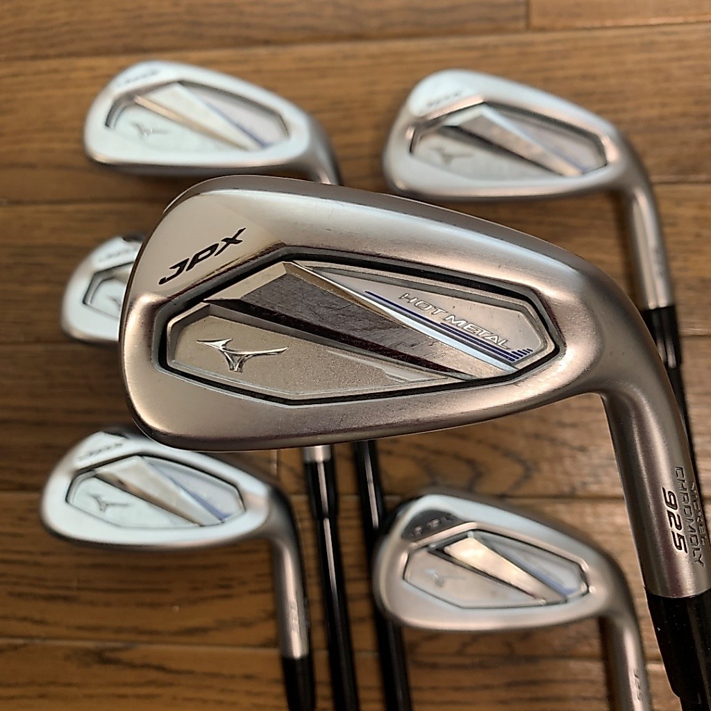 🇯🇵Mizuno JPX925 HOT METAL Irons set 6-9,P,G MFUSION-i56 FlexSR Used