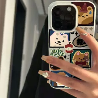 💖Snap&Co💖เคสลายอาร์ตมินิมอลเกาหลี สำหรับ iPhone 17Pro 16Pro 15Pro 14Pro 13Pro 12 11 XR Xs 8Plus 14/15PLUS 12PROMAX