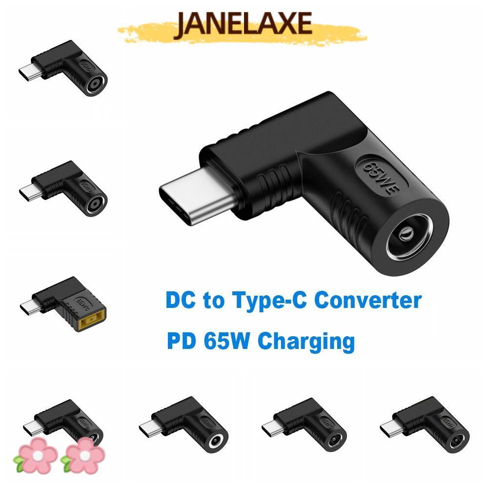 JANELAXE932JN Power Adapter Professional USB C Connector 5.5X2.5 7.4X0.9 4.5X0.6mm PD 65W สําหรับ //