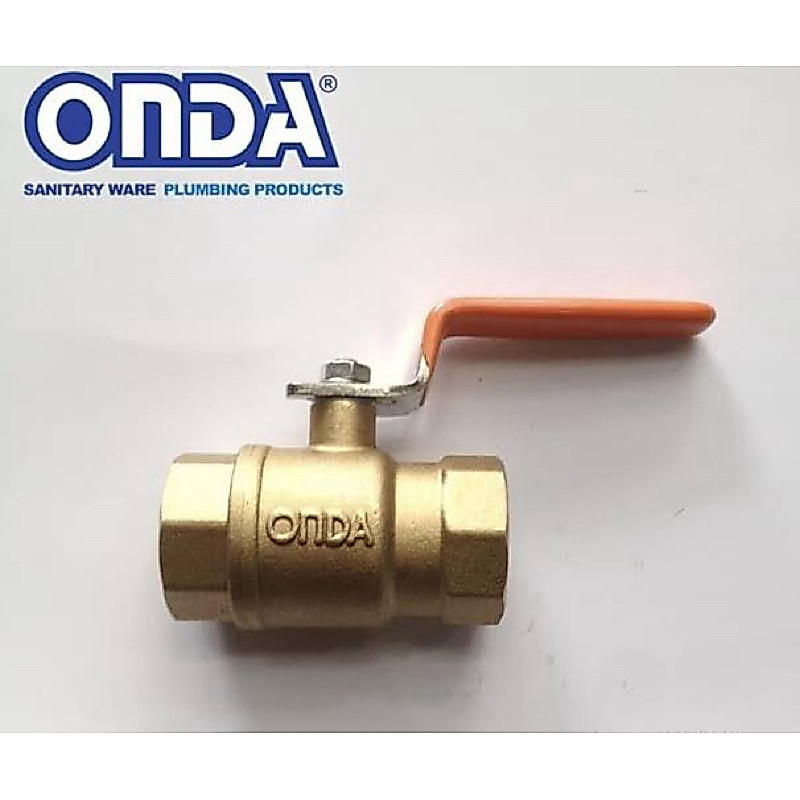 บอลวาล์ว ONDA วาล์วทองเหลือง Onda Stop Valve ONDA Stop Valve บอลวาล์ว