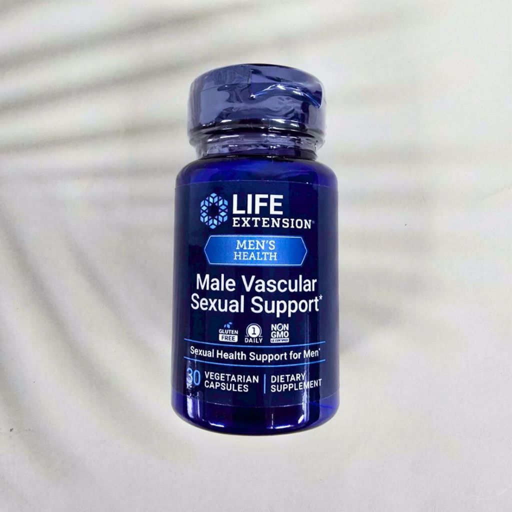[Life Extension®] Male Vascular Support 30 Vegeterian Capsules ผลิตภัณฑ์เสริมอาหาร สำหรับผู้ชาย