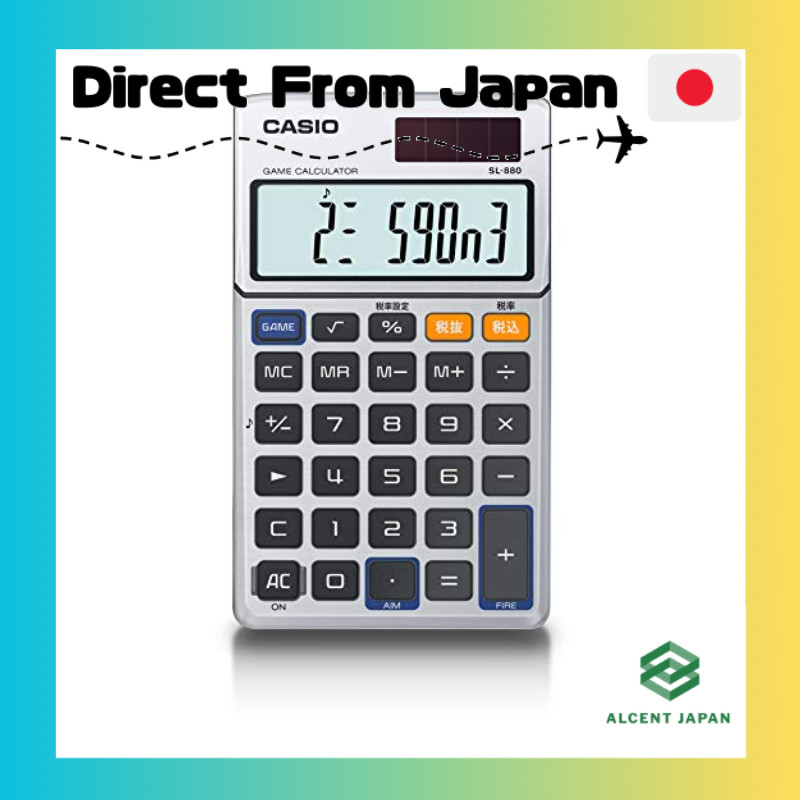 CASIO Game Calculator, Pocketbook Type, 10-Digit SL-880-N JAN:4549526700965