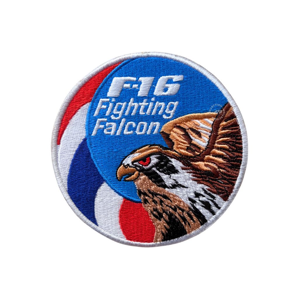 F-16 Fighting Falcon Patch | Swirl Thai Flag Aviation Collection