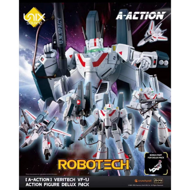 Thousand-Value Training Power Space Fortress Macross VF-1J VF-1S Fully Movable Deformation Model Mec