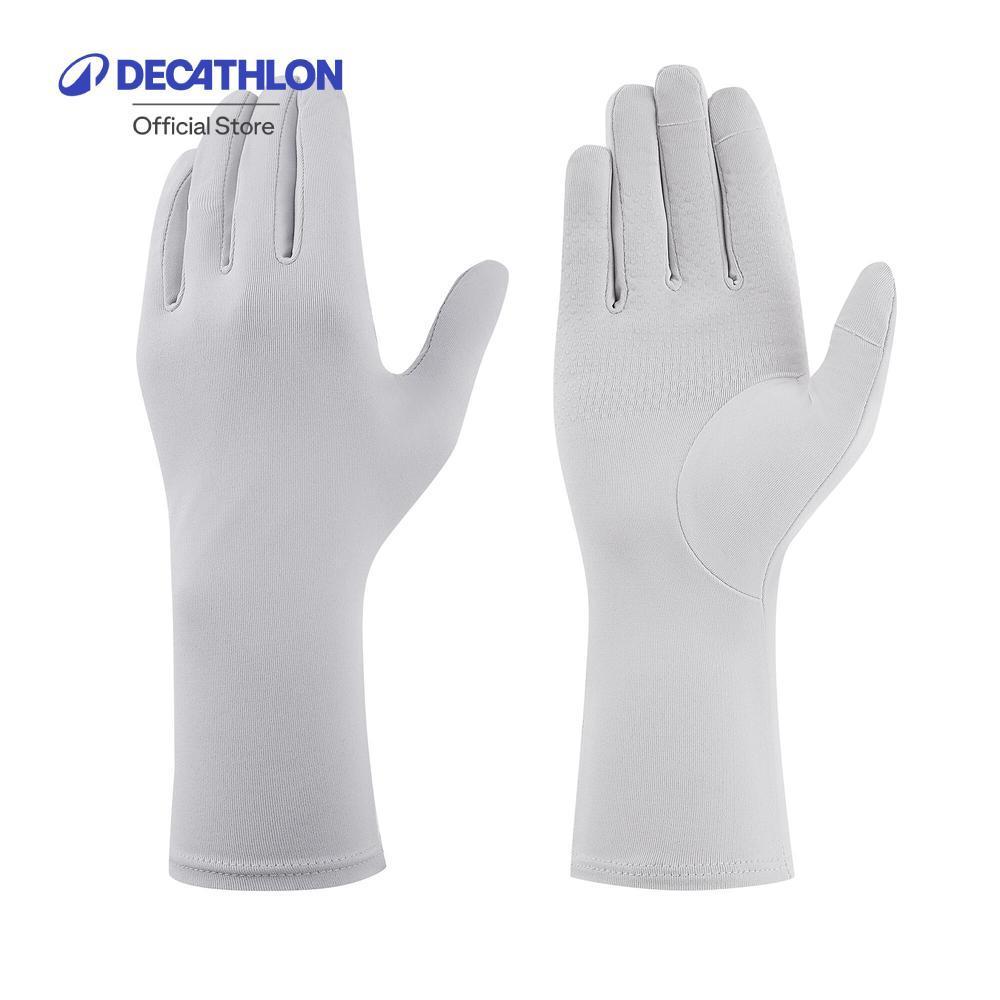 Decathlon Adult Anti-Uv Fishing Gloves ถุงมือตกปลาผู้ใหญ่ป้องกันรังสียูวีแบบถอดปลายนิ้วได้ 3 นิ้ว รุ่น 100