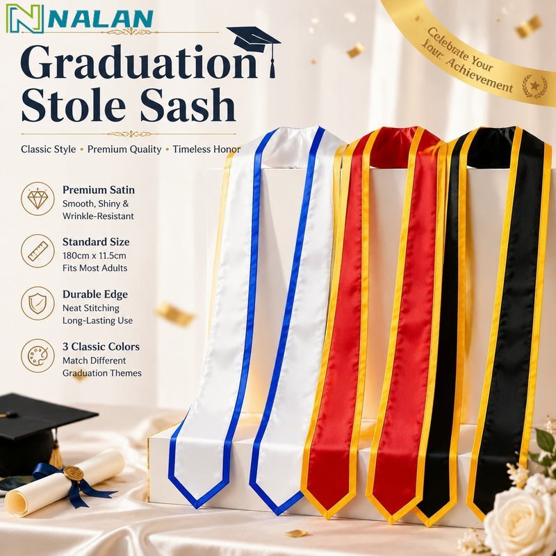 ร้านอยู่กทม.sash จบการศึกษา สายสะพายรับปริญญา ยาว180CM กว้าง11.5CM ทนทาน เข็มขัดพิธีการ 3สีให้เลือก