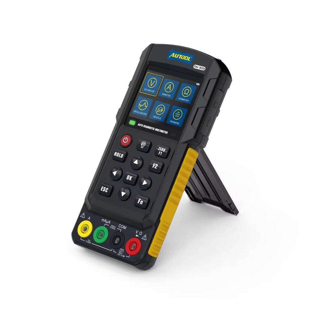Performance OEM DM303 เครื่องทดสอบวงจร K Line Can Line Factory AUTOOL ใหม่ล่าสุด DM303 มัลติมิเตอร์ว