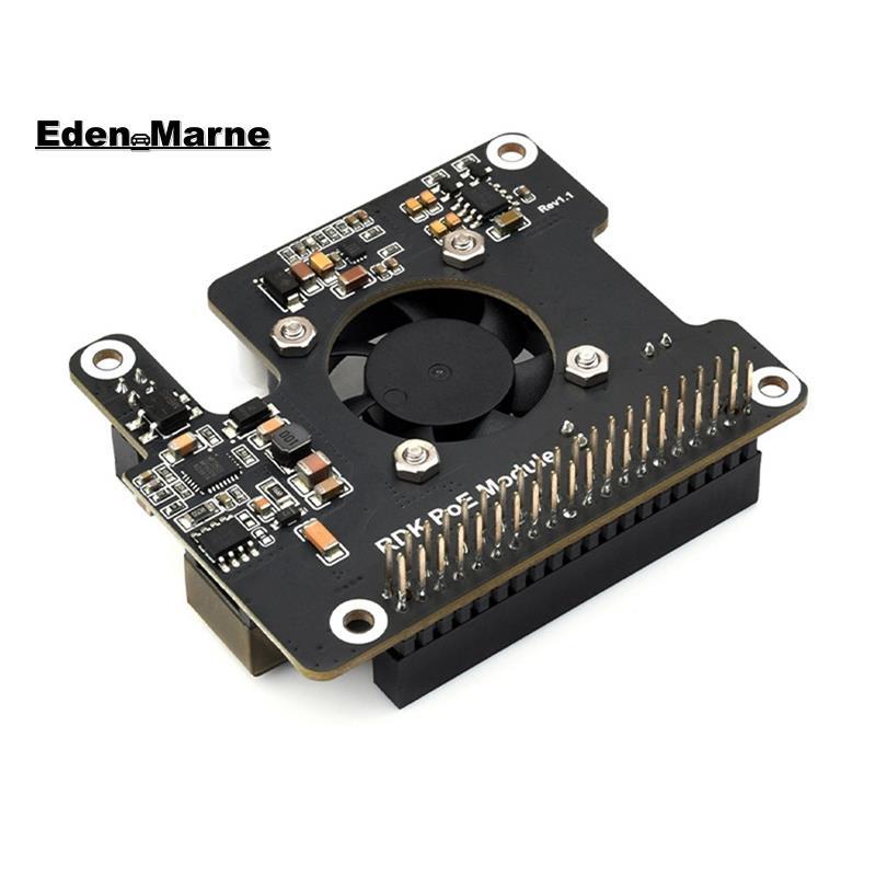 [Eden_Marner]RDK X5 PoE Module Power over Ethernet Expansion Board IEEE 802.3af/At Onboard พัดลมระบา