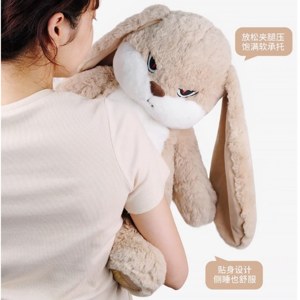 ของแท้พร้อมส่งหมอนตุ๊กตากระต่ายโกรธ นอนหลับน่ารัก รูปที่ 5