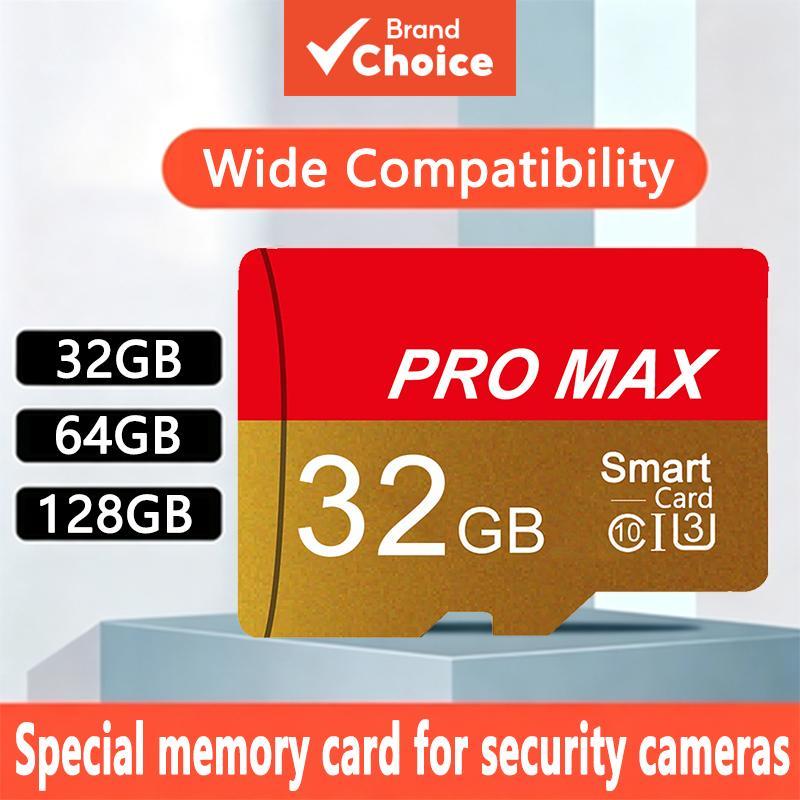 เมมโมรี่การ์ด Micro SD กันน้ํา 32GB/64GB/128GB คลาส 10 ความเร็วสูง การ์ด TF สําหรับกล้องวงจรปิด ใช้กับกล้องติดรถยนต์ แท็บเล็ต และกล้องดิจิทัล