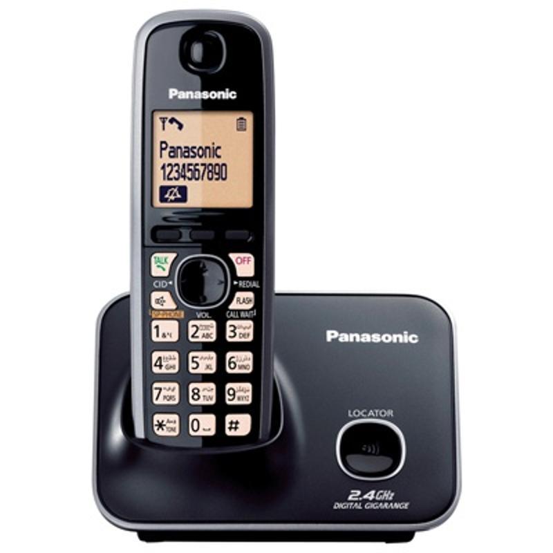 โทรศัพท์ไร้สาย (XB) สีดำ Panasonic KX-TG3711B