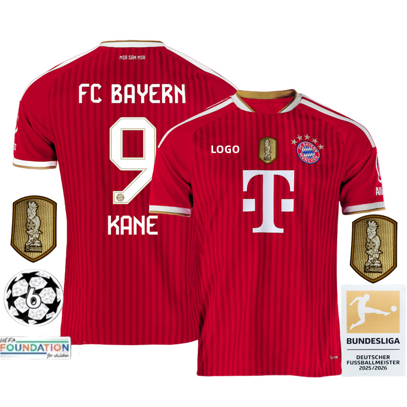 26/27 บาเยิร์นมิวนิคแฟนย์ฉบับเหย้าเสื้อฟุตบอลชาย