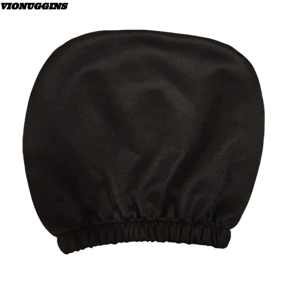 VIONUGGINS ฝาครอบที่นั่ง, Anti-proof Non-Slip Car Headrest Cover,สีทึบยืดหยุ่นอุปกรณ์ตกแต่งภายในรถ