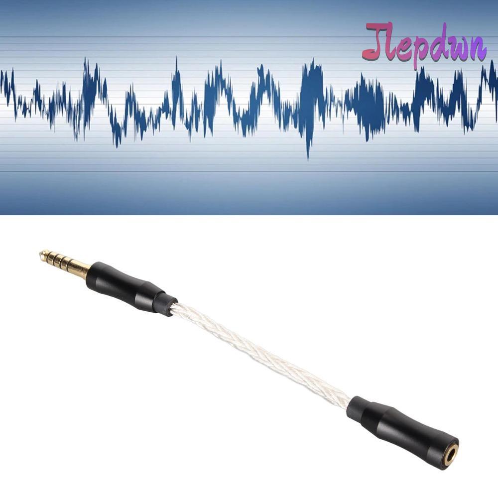 JEPDWN 8 Strands of Stranding Cable, Gold Plated Stereo Female to Balanced Male 3.5mm to 4.4mm Adapt