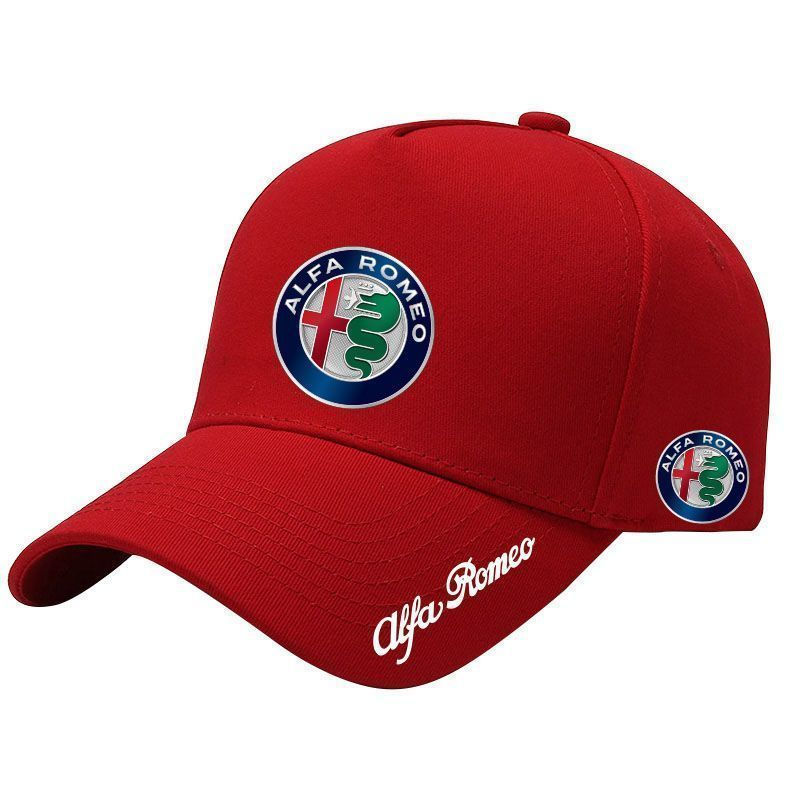 Alfa Romeo Stake F1 Revolut F1 หมวกเบสบอลหมวกบังแดดหมวกลิ้นเป็ดระบายอากาศและปรับได้
