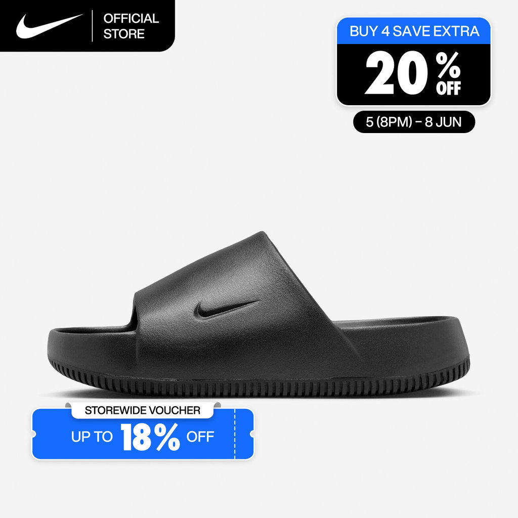 Nike Women's Calm Slides - Black [DX4816-001]