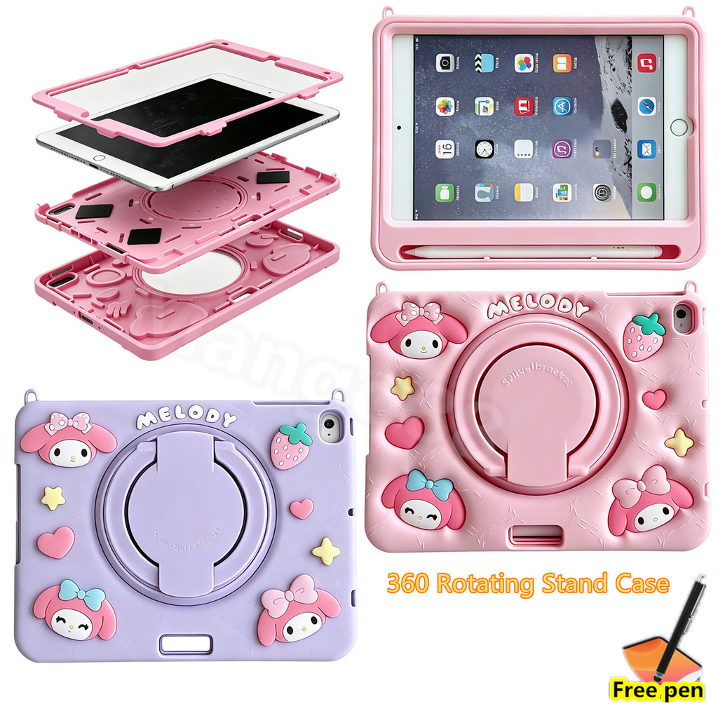 เคสสําหรับ iPad A19 12th 2026Air 11 M4 Air8 A16 2025 2024 M2/M3 Mini 10.2" 789 10th 10.9 5 6 9.7"123