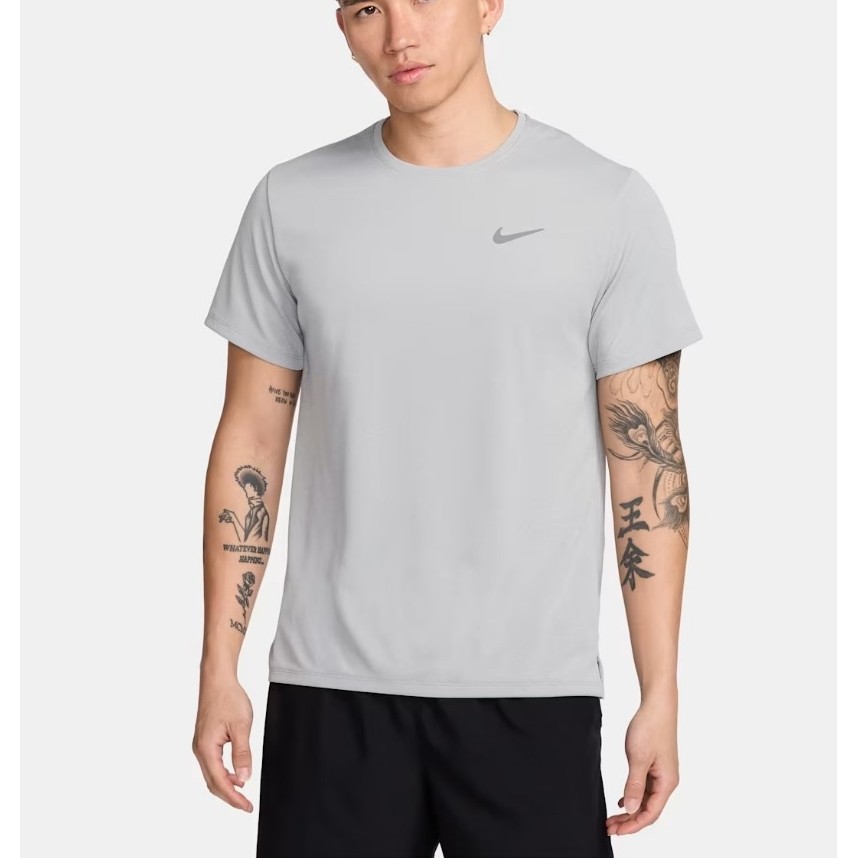 เสื้อวิ่งแขนสั้นผู้ชาย Nike Dri-FIT UV Miler ของแท้ ป้ายไทย