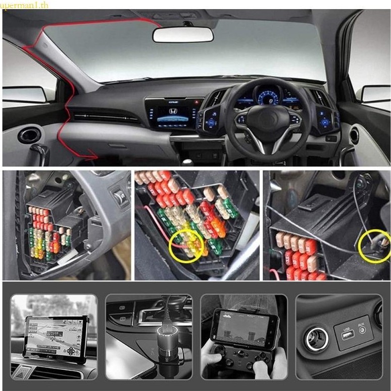 ที่ดีที่สุด Type-C DC 12V 24V ถึง 5V 2A ชาร์จอัตโนมัติสําหรับ Dash Cam กล้องวิดีโอยานพาหนะ DVR