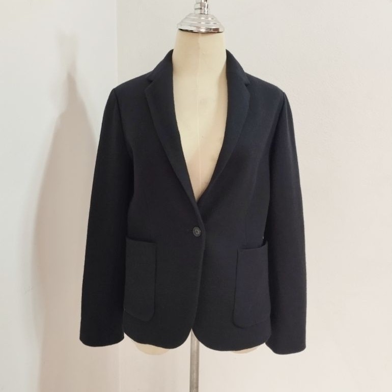 J18 เสื้อแจ็คเก็ตผ้าวูลทรงสูท UNITED ARROWS