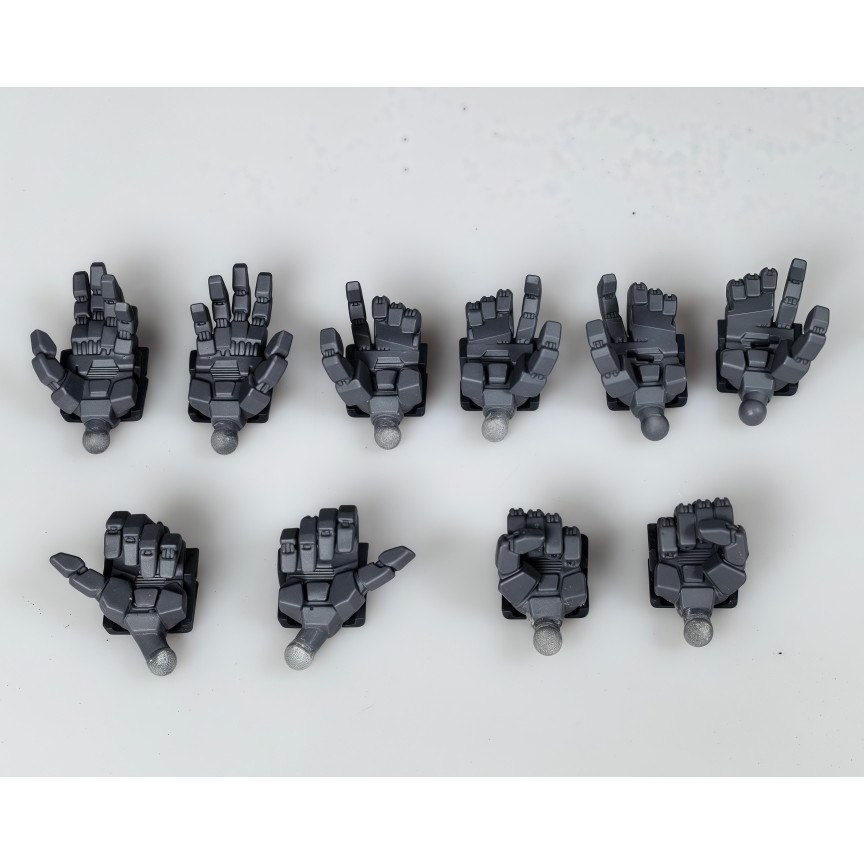 ANUBIS MGH-003 3D พิมพ์อะไหล่อัพเกรดมือสําหรับ MG 1/100 RX-78-2 3.0 / FAT CAT 1/100 RX-78-2 (ไม่รวมช