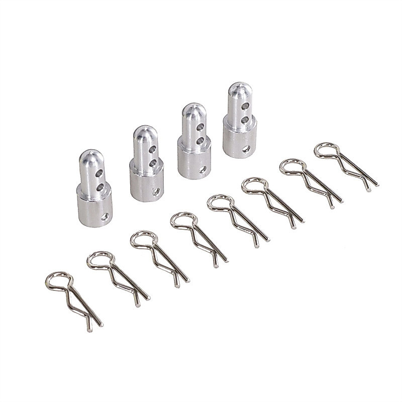Aluminium รถยกคอลัมน์ความสูงวงเล็บ R-type คลิปสําหรับ MJX Hyper Go 1/14 14210 14209 14301 14302 14303 อัพเกรด