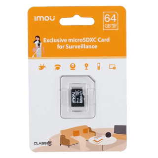 ⚡️เมมโมรี่การ์ด⚡️ IMOU Memory Micro SD Card 32GB, 64GB,128GB รุ่น ST2-32-S1, ST2-64-S1 5y.