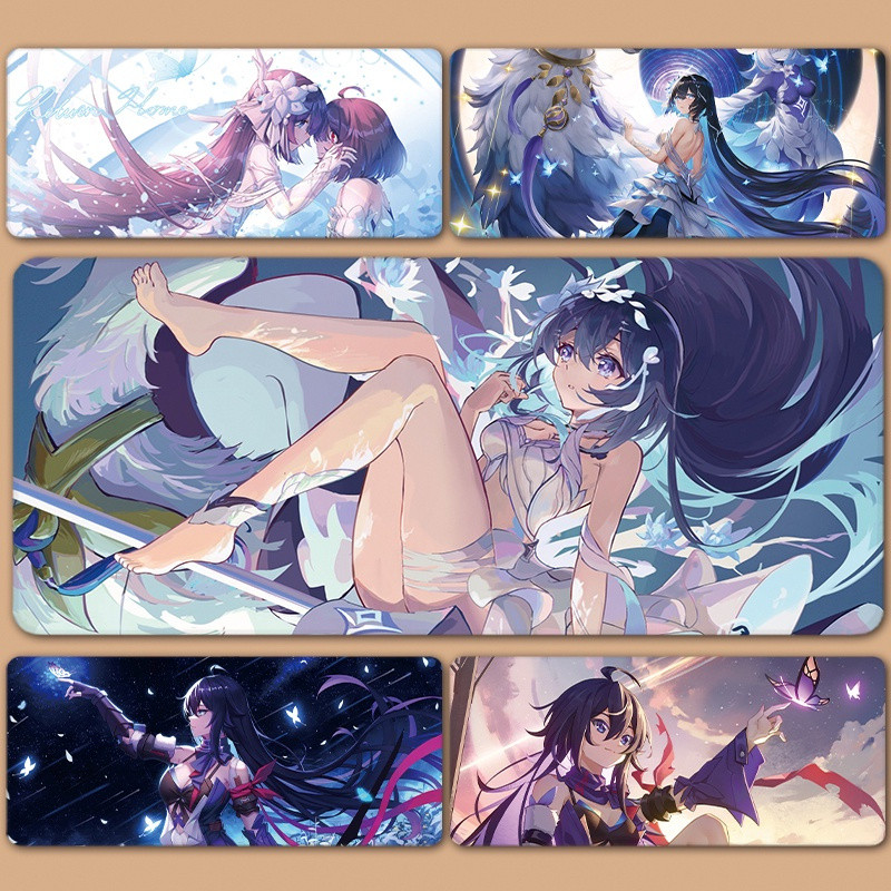 Oi-Honkai Star Rail Honkai Impact 3rd Sele Vollerei XXL แผ่นรองเมาส์ขนาดใหญ่แผ่นรองเมาส์ Pad-wz2588