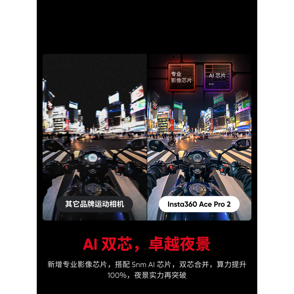 กล้องกีฬา Insta360 Ace Pro 2 เลนส์ Leica ระบบกันสั่น AI thumbnail 5