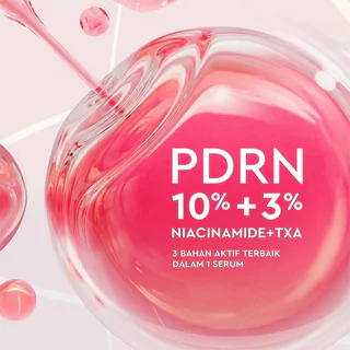 Glad2Glow PDRN 10% Niacinamide 3% TXA Brightening Serum 20ml เซรั่ม PDRN เข้มข้น แกลดทูโกลว์ เพื่อผิวโกลว์ใสแบบกลาสก...