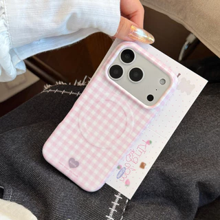 Magnetic Attachment TypeCheckered Limited Edition iPhone Case เหมาะสําหรับ iPhone 17 Pro Max พร้อมหน้าจอขนาด 16, 15, 14, 13, 12, และ 11 - ฝาครอบป้องกันการตกกระแทก UV