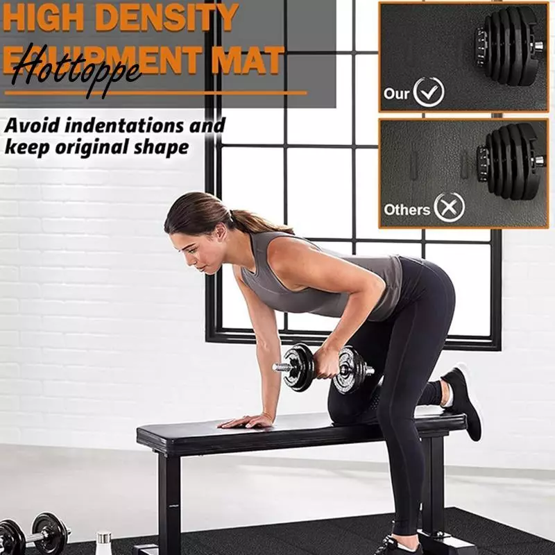 hottoppe Treadmill Mat แผ่นรองลู่วิ่ง 68 x 24 นิ้ว หนา 6 มม. thumbnail 7