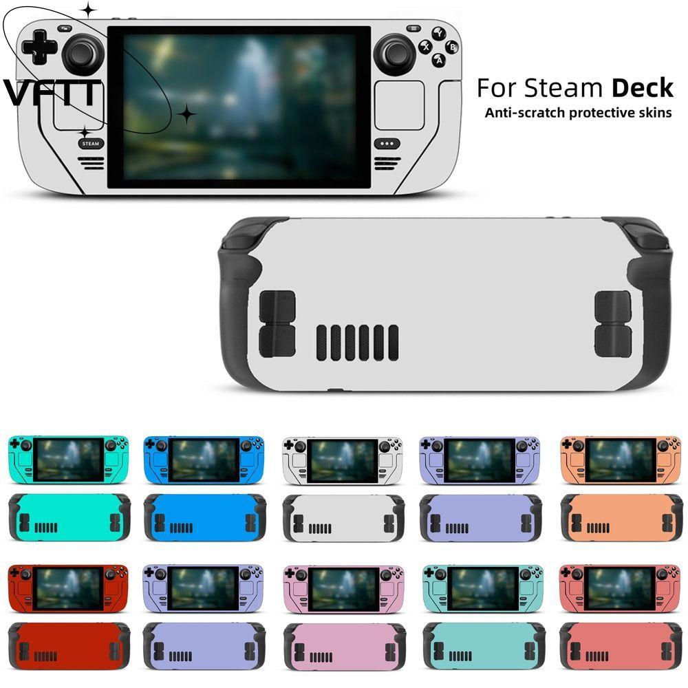 VFTT สําหรับ Steam Deck DIY Anti-scratch Full Set ฝาครอบป้องกันสําหรับ Steam Deck