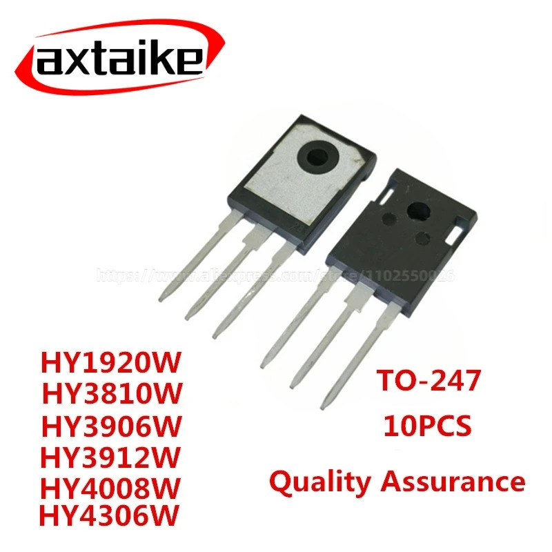5PCS HY4008W HY4306W HY3912W HY3906W HY3810W HY1920W TO-247 Field Effect ทรานซิสเตอร์