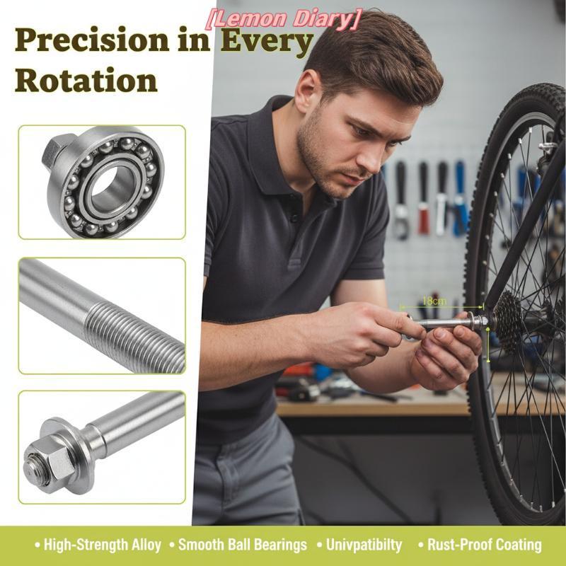 แอลดี| Solid Construction Bikeเพลาชุดด้านหน้าและด้านหลังHeavy Duty Lever 2PCSสําหรับจักรยานเสือภูเขาประกอบการบํารุงรักษาใหม่