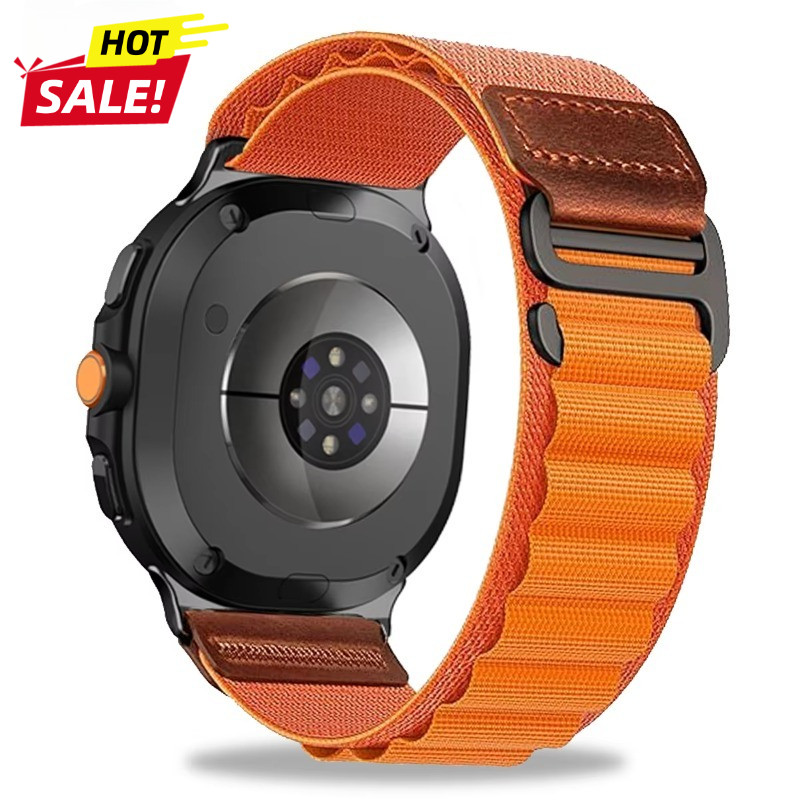 Alpine Loop สําหรับ Samsung Galaxy Watch 8 classic 46 มม.Correa สร้อยข้อมือไนลอนสําหรับ Galaxy Watch 8 40 มม.44 มม.สายนาฬิกา