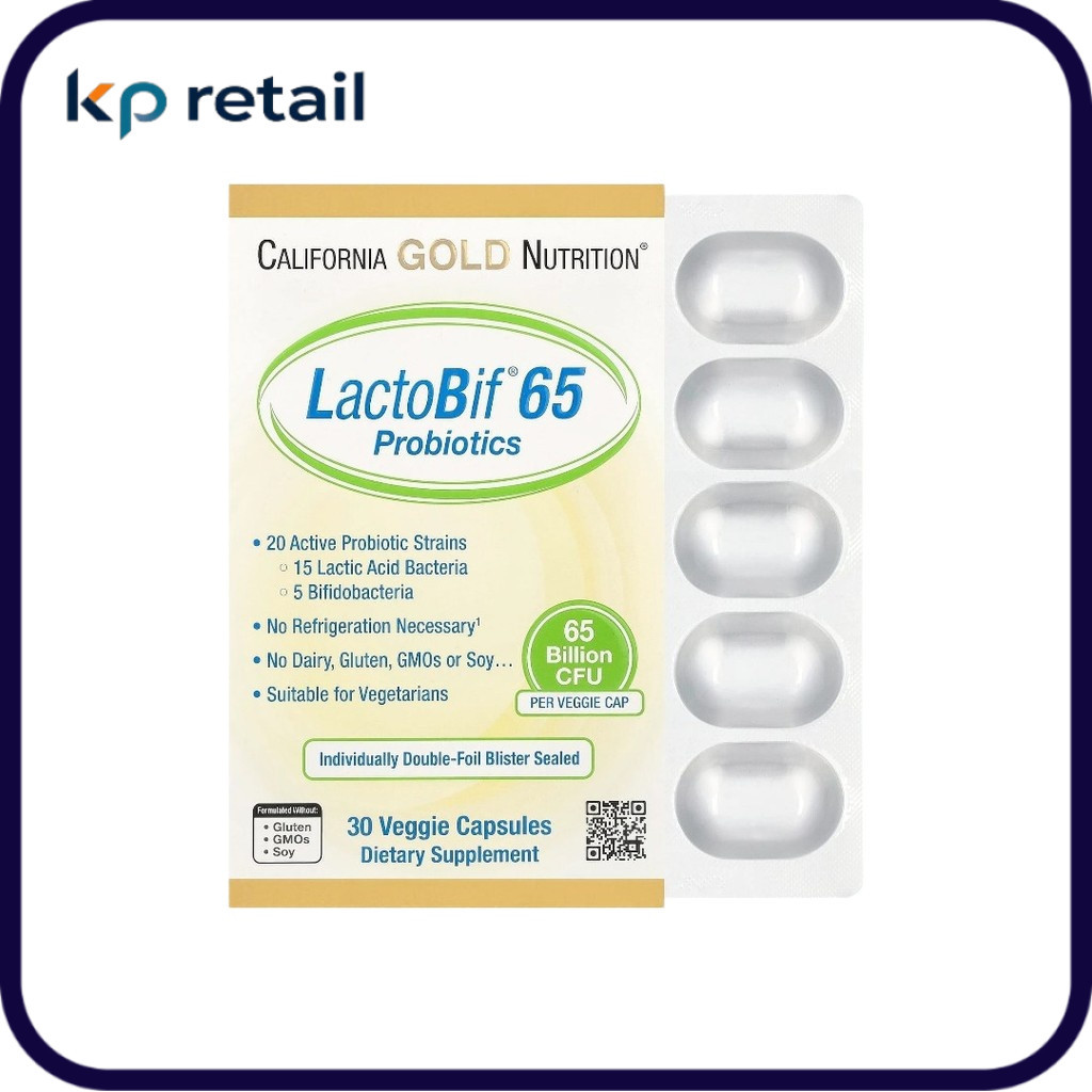 California Gold Nutrition, LactoBif Probiotics