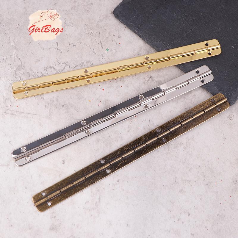 [Setad] 2 ชิ้นบานพับสําหรับงานฝีมือ Heavy Duty เปียโนตู้กล่องหน้าต่างยาวเฟอร์นิเจอร์เหล็กประตูและหน้าต่างบานพับยาว [ใหม่]