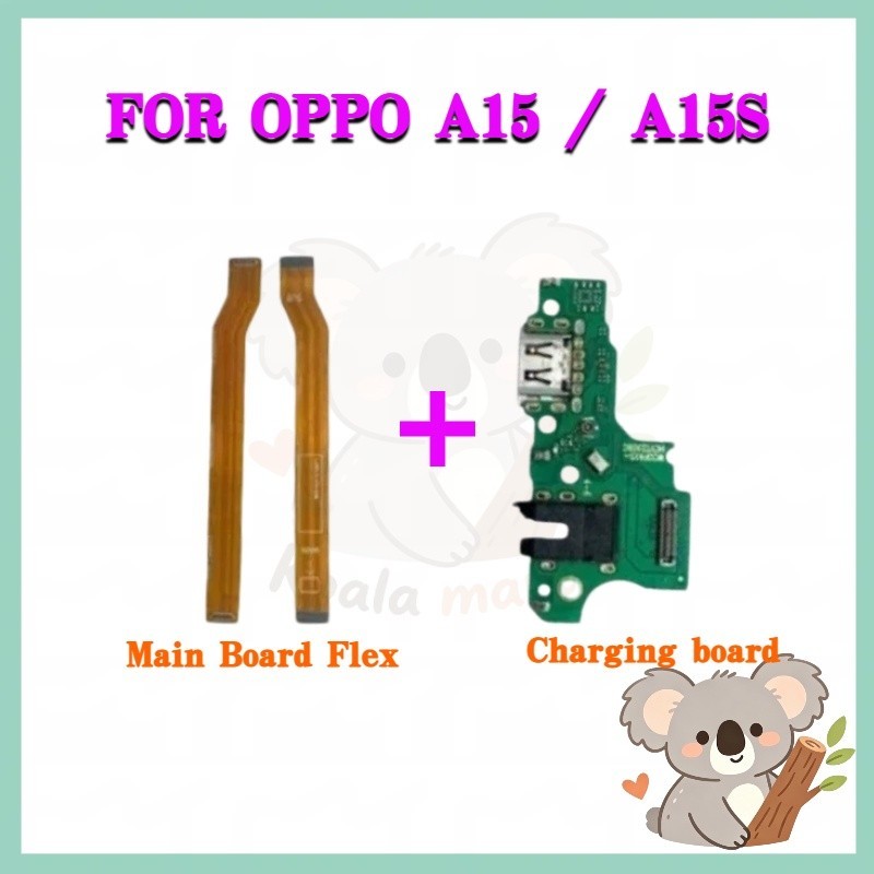 oppo A15 A15S แพรตูดชาร์จ ตูดชาร์จ (Charging board) สําหรับ oppo A15 A15S แพรต่อจอ (Board Flex)