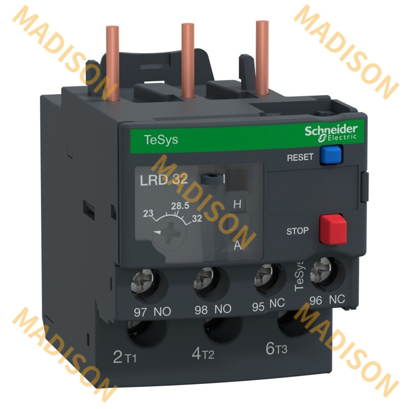 Schneider รีเลย์โอเวอร์โหลดความร้อน LRD32 LRD22 LRD21 LRD16 LRD14 LRD12 LRD10 LRD08 LRD07 LRD06 LRD0