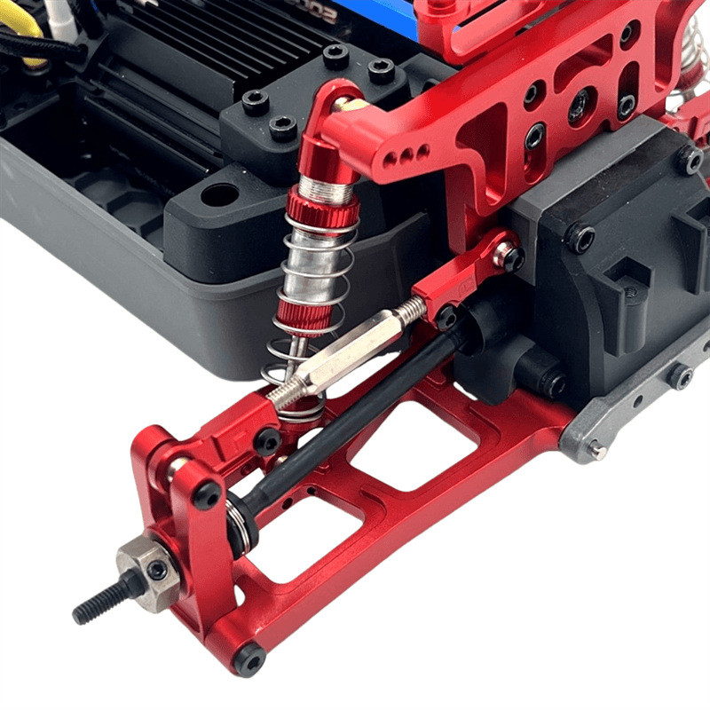 RC รถโลหะอัพเกรด OP อุปกรณ์เสริมอะไหล่ด้านหน้า Lower Arm P12260 สําหรับ Hyper GO MJX 1/12 12212
