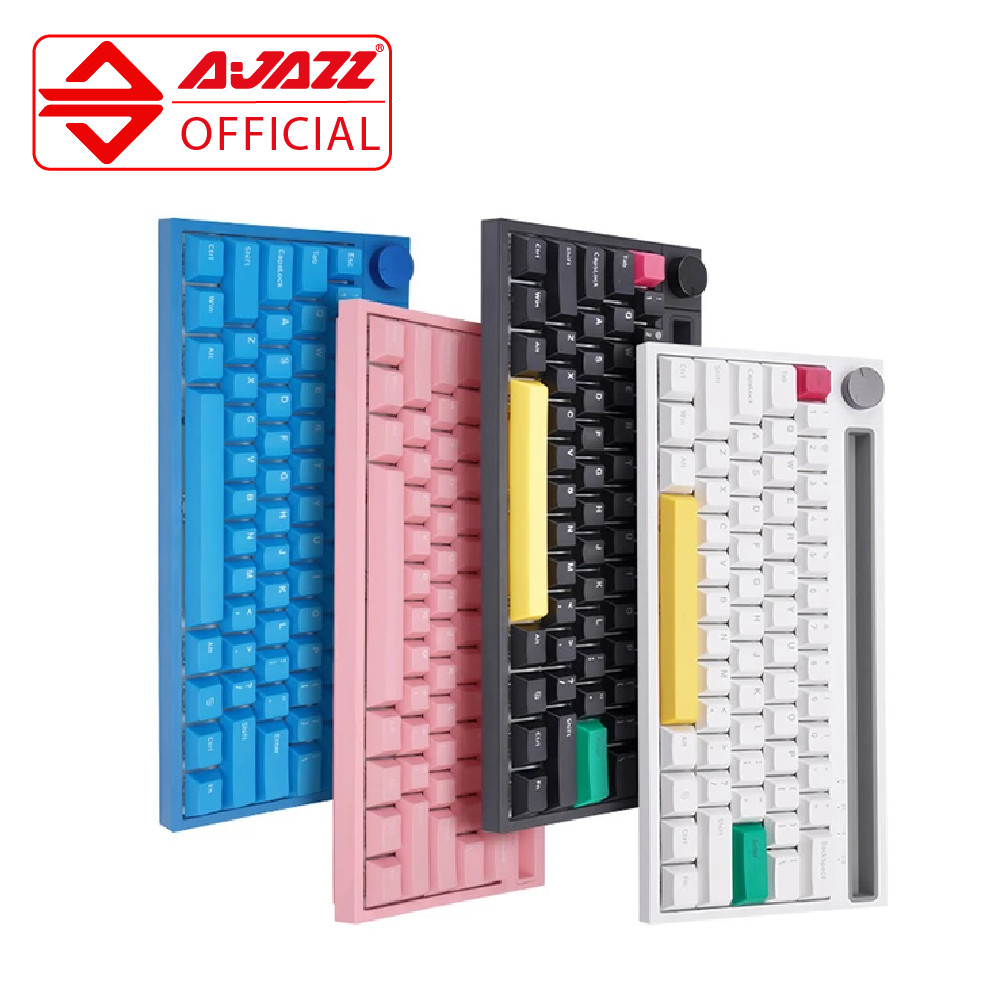 Ajazz K620T Hotswap Mechanical  Keyboard for Tablet/ i-Pad / Samsung Tab/ Huawei Tab/ holder 62 keys