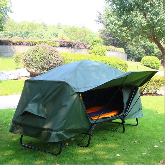 NewOff Ground Cot เต็นท์ Ultralight เต็นท์พับ Camping Cot เตียงกันน้ํา Cot เต็นท์ thumbnail 3